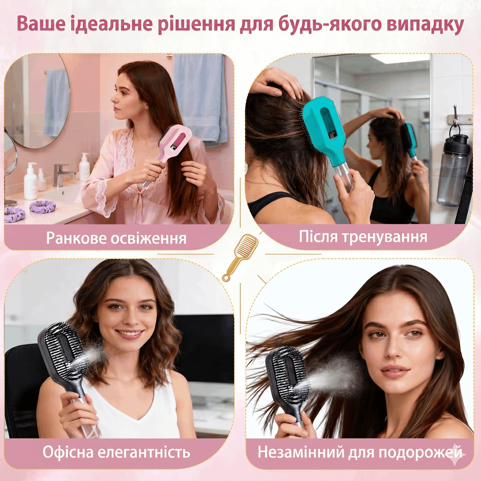 Застосування щітки